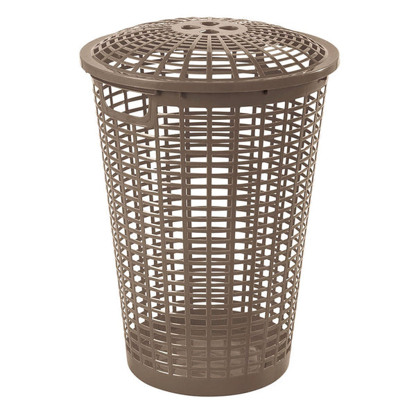 Cesta para Ropa Redonda con Manijas Mocca