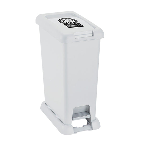 Basurero Pedal 20 Litros Blanco