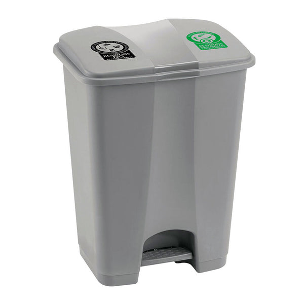 Basurero Pedal 60 Litros Doble