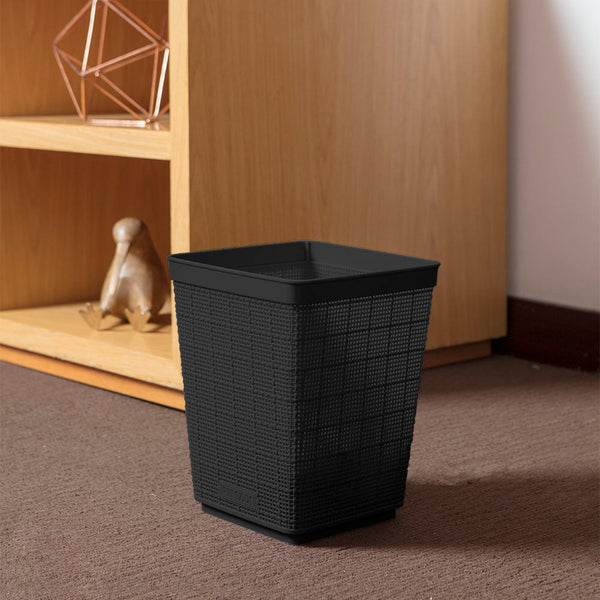 Papelera Fique 6 Litros Negro