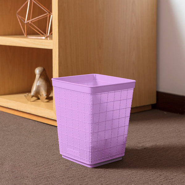 Papelera Fique 6 Litros Lavanda