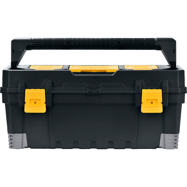 Caja Herramientas 23" Cerradura Plástica Negro