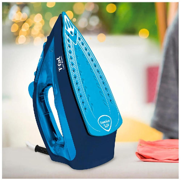 Plancha de Vapor T- Fal Easy Steam Cerámica, Azul