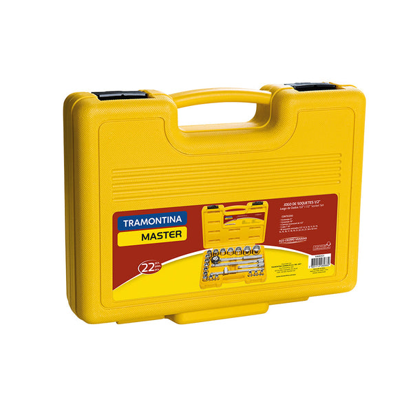 Juego De Dados 1/2" 22 Piezas