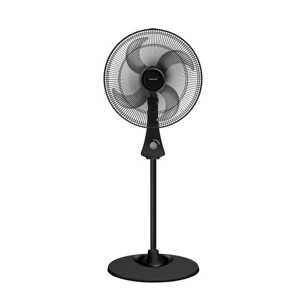 Ventilador Turbo Metallic Pedestal Negro