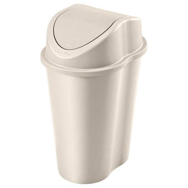 Papelera Style Tapa Vaiven 25 Litros Taupe