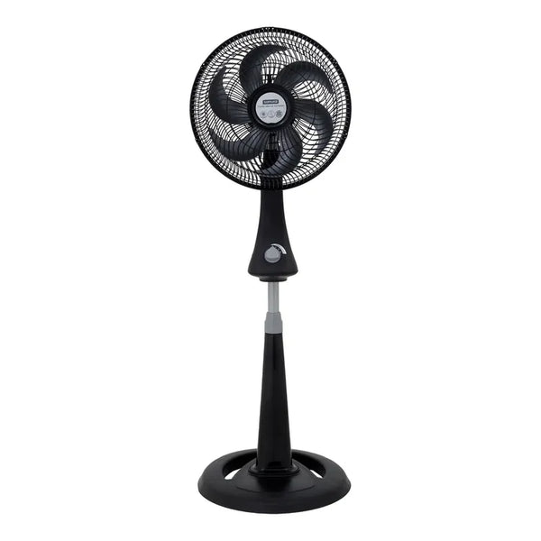 Ventilador Samurai Turbo Silence Maxx Compact 2 en 1 60 Watts 3 velocidades Negro