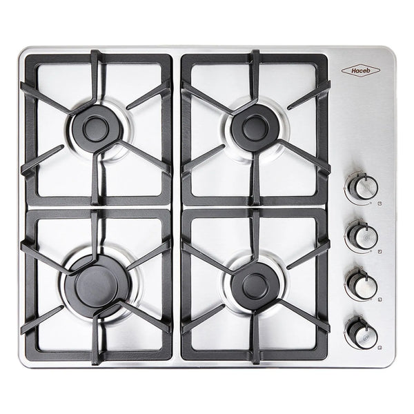 Estufa De Empotrar Haceb inox 60x51 cm, Hierro Fundido a Gas Propano