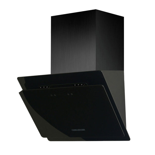 Campana Peninsula En Cristal Negro 60 Cm 3 Velocidades