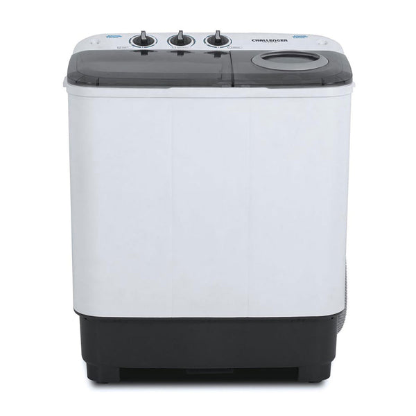 Lavadora  Semiautomática Cw 4707 Bl Doble Tina 7 Kg - De 15 Lb Challenger, Color Blanco