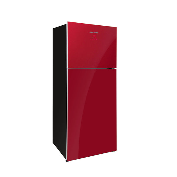 Nevera No Frost Red Panel Digital 360 Lts Challenger, Color Rojo