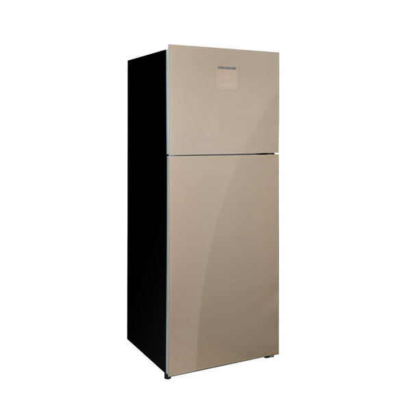 Nevera No Frost Golden Sand Panel Digital 360 Lts Challenger, Color Dorado