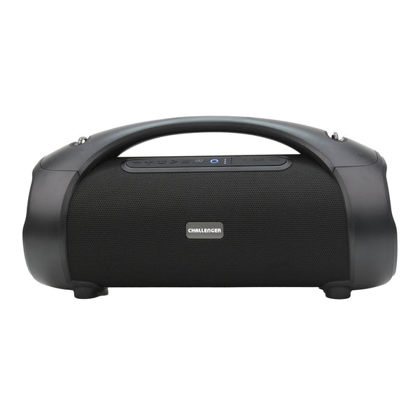 Parlante Inalámbrico Portátil Bluetooth SC120W Challenger, Color Negro