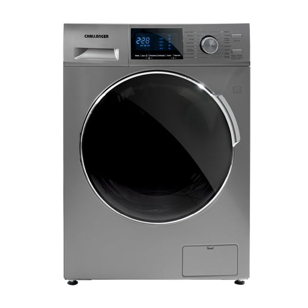 Lavadora y Secadora Inventer Con Panel Digital 14kg Challenger, Color Gris