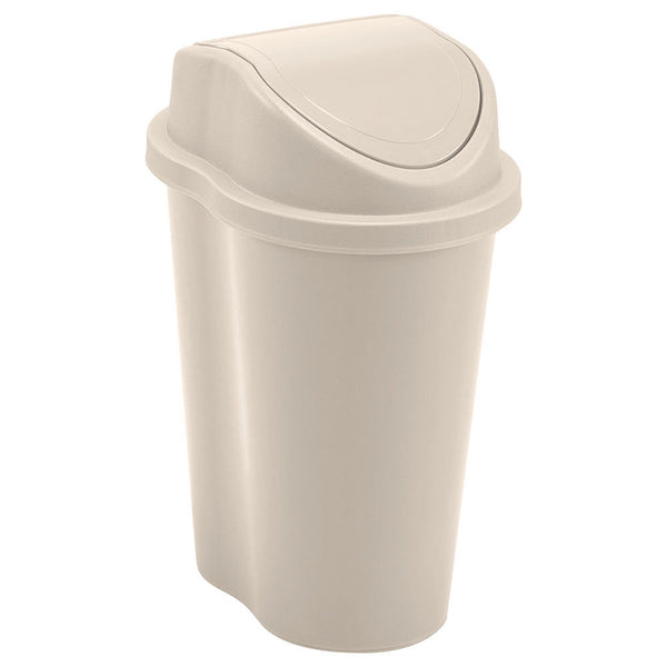 Papelera Style Tapa Vaiven 2.5 Litros Taupe