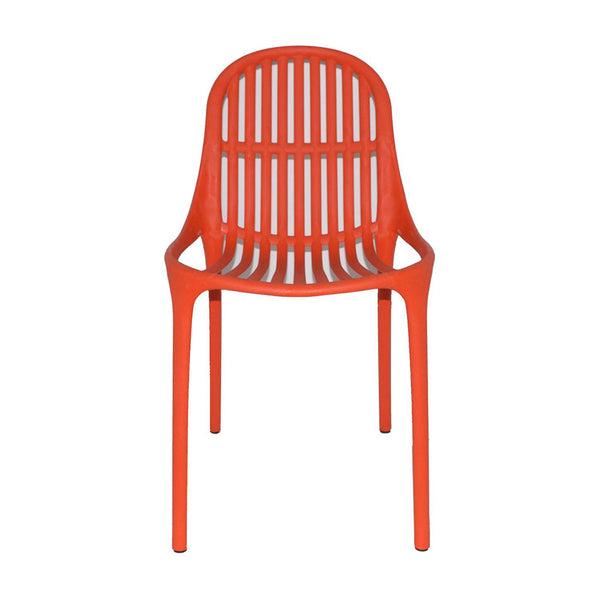 Silla Plástica Alteza, Naranja