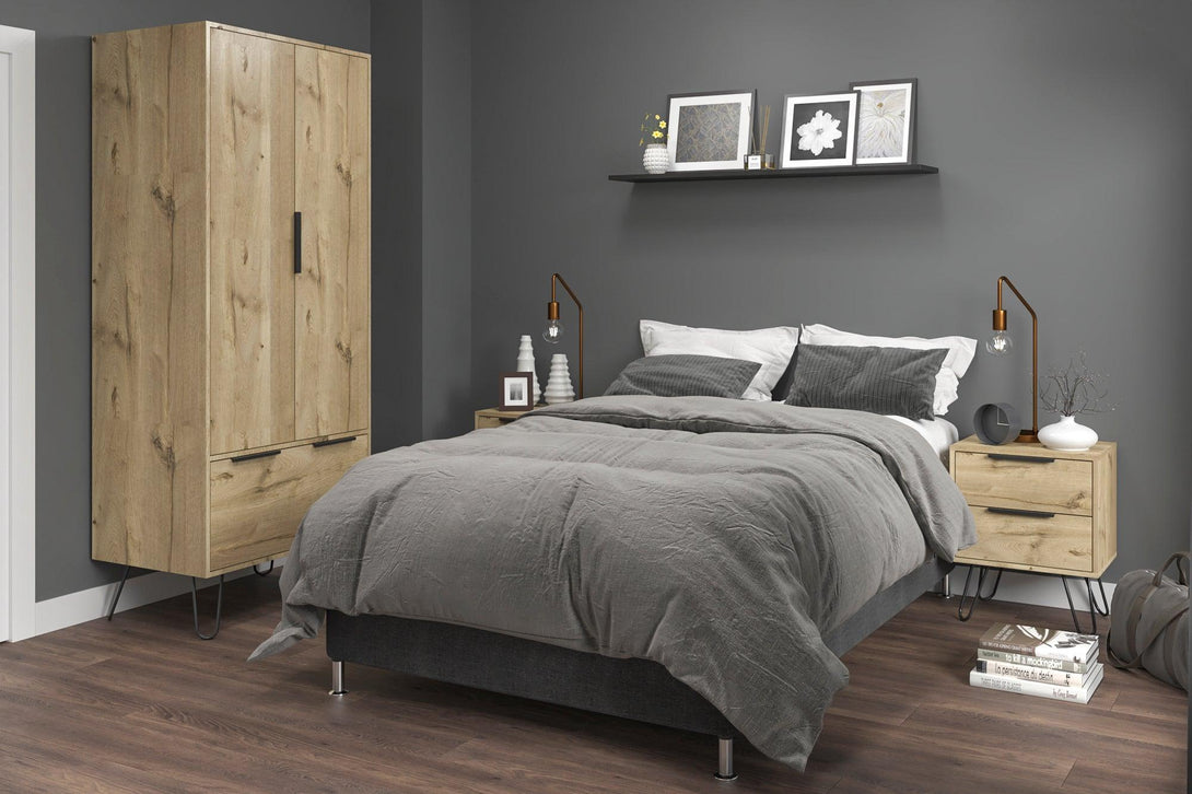 Combo para Habitación Marduk, incluye Base Cama Semidoble.