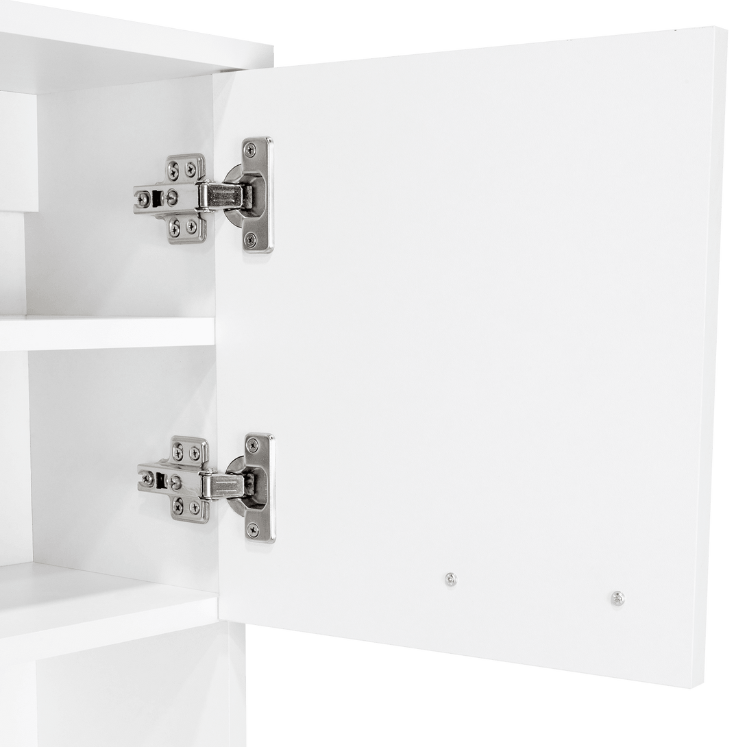 Mueble Multiusos Bagan, Blanco, con Un Cajón Organizador - VIRTUAL MUEBLES
