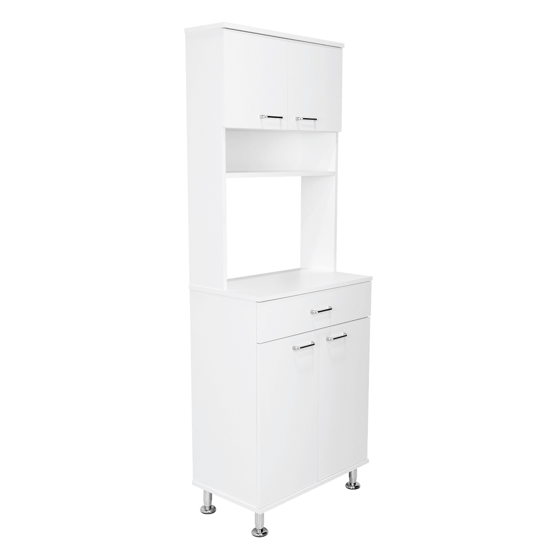 Mueble Multiusos Bagan, Blanco, con Un Cajón Organizador - VIRTUAL MUEBLES