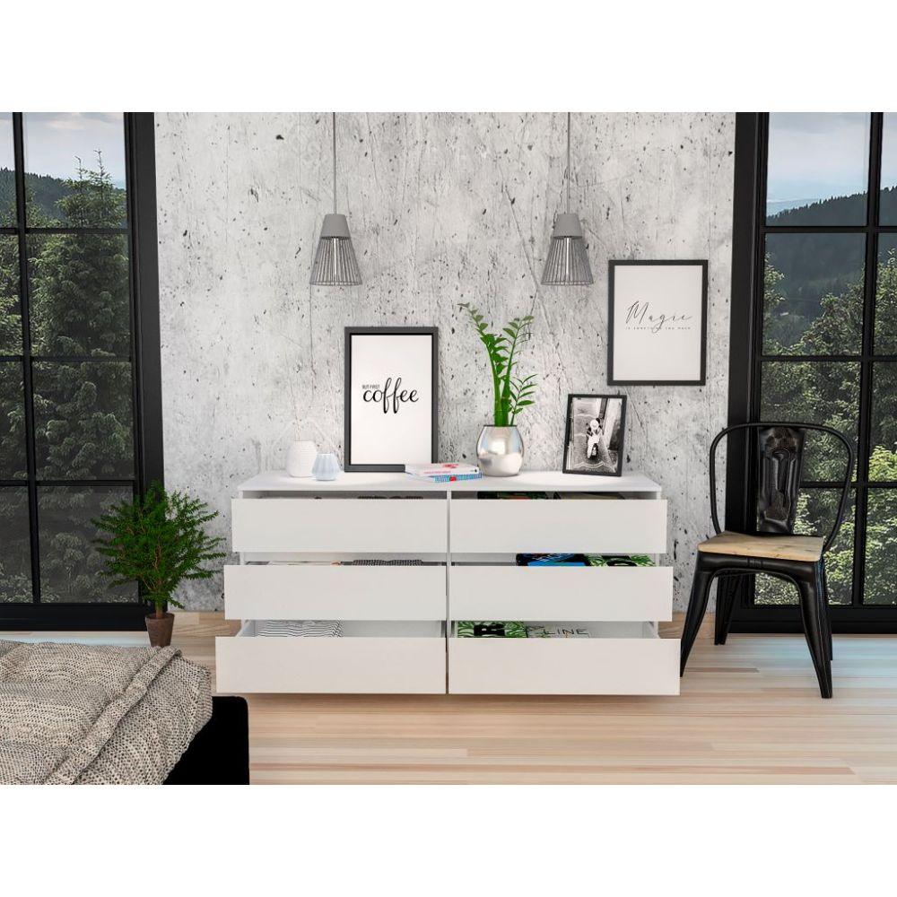 Organizador Asteria color Blanco para Habitación.