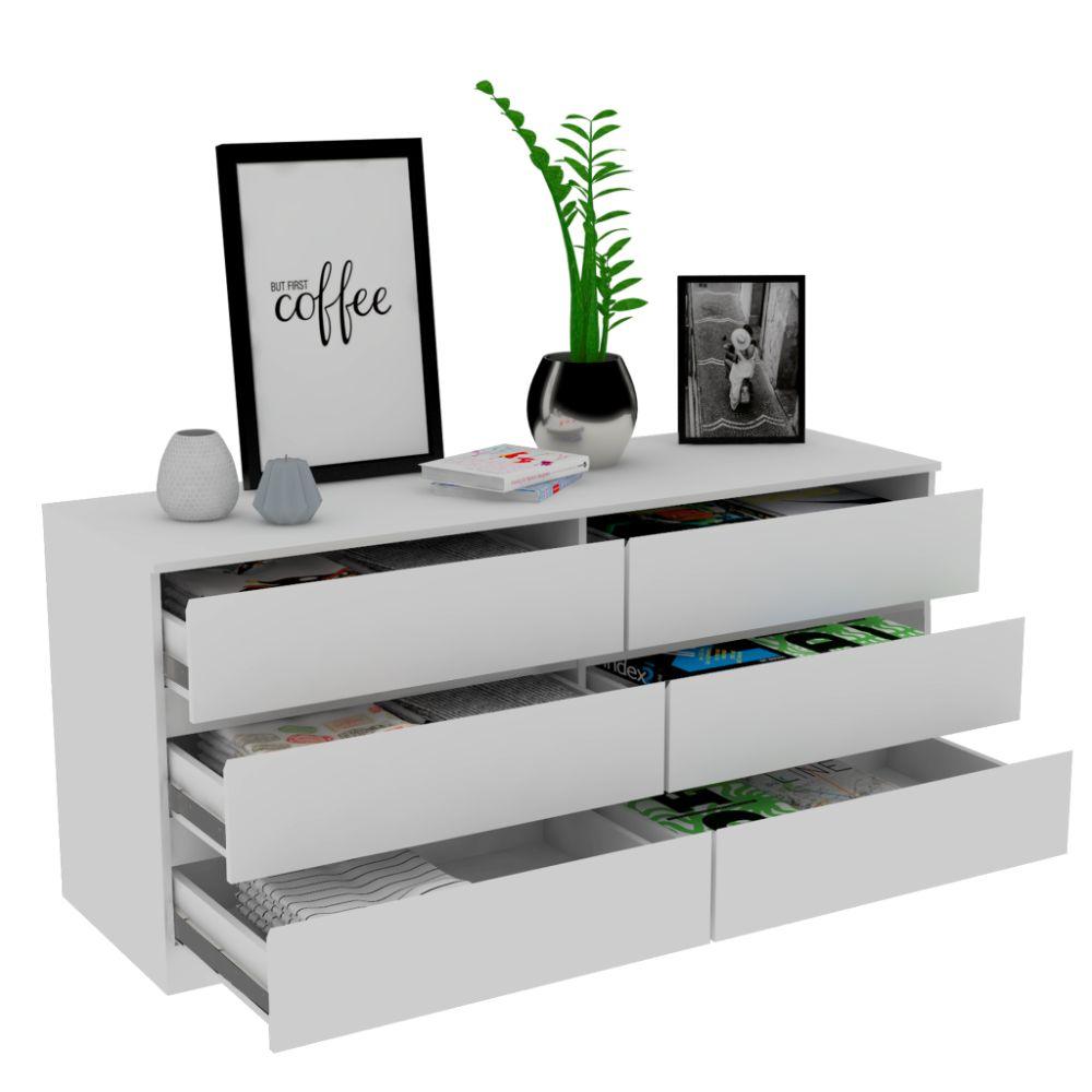 Organizador Asteria color Blanco para Habitación.