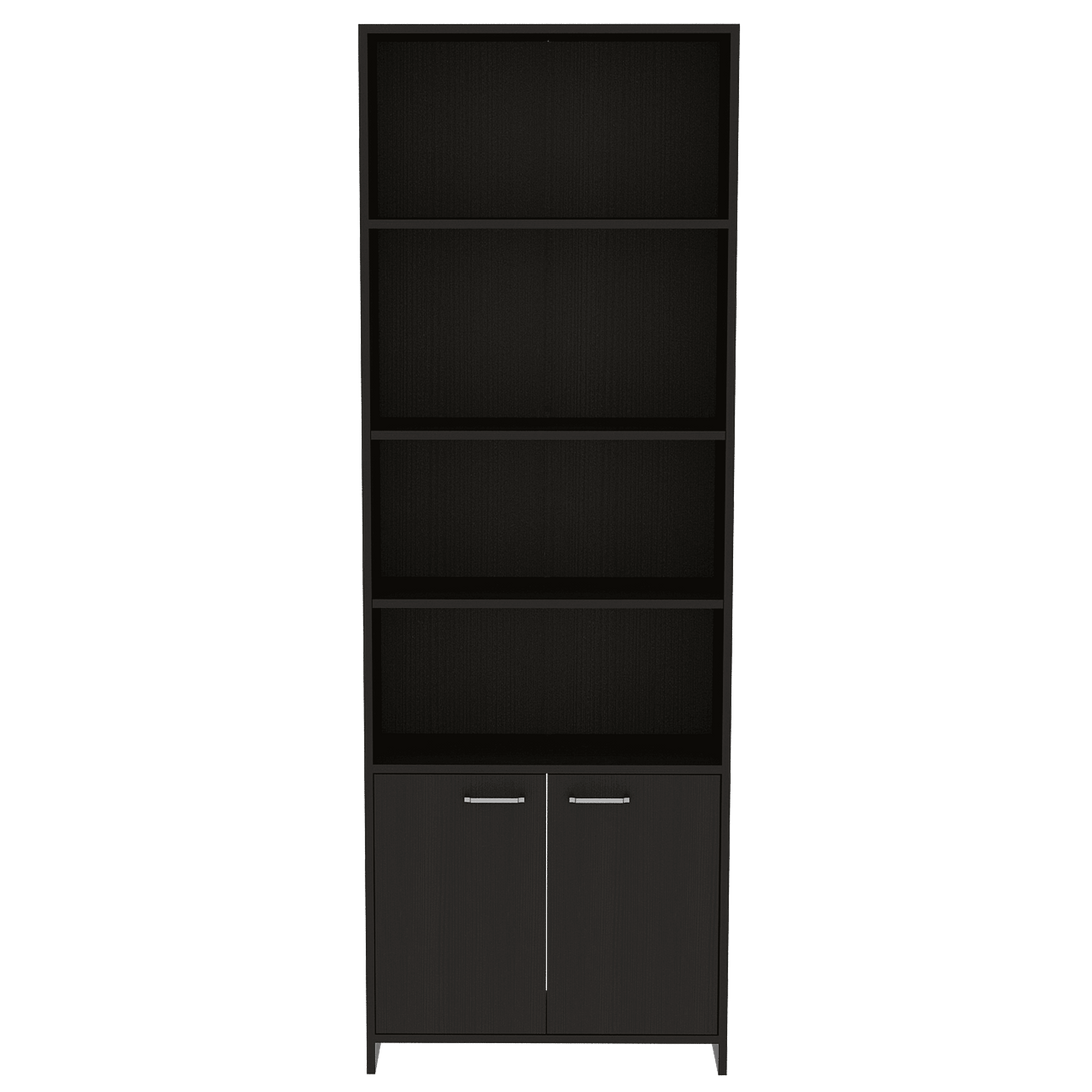 Biblioteca Milán color Wengue para Oficina.