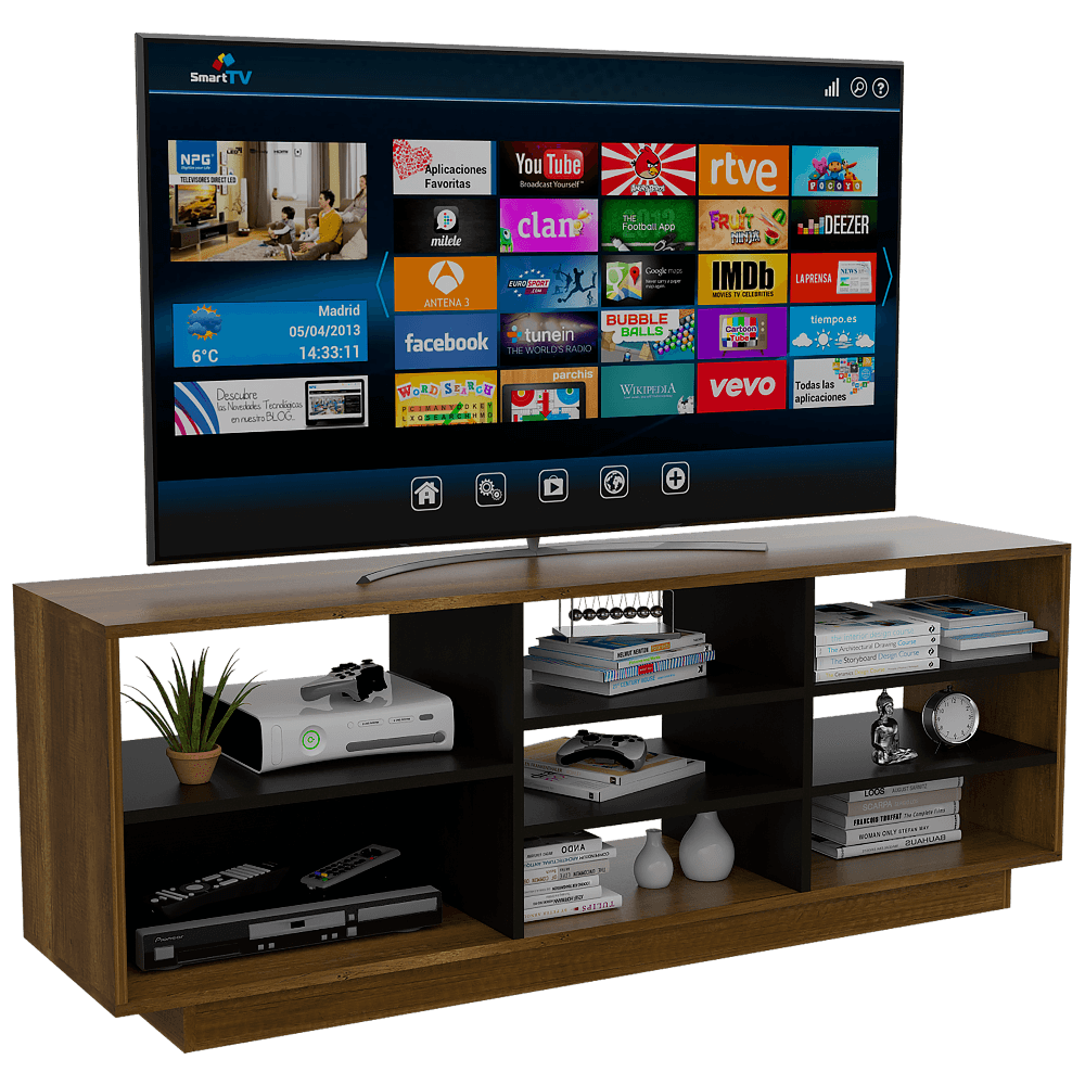 Combo Para Sala Tovar, Incluye Mesa Para Tv Y Mesa De Centro.