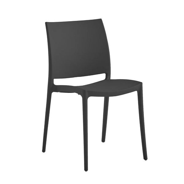 Silla Auxiliar Clásica, Negro