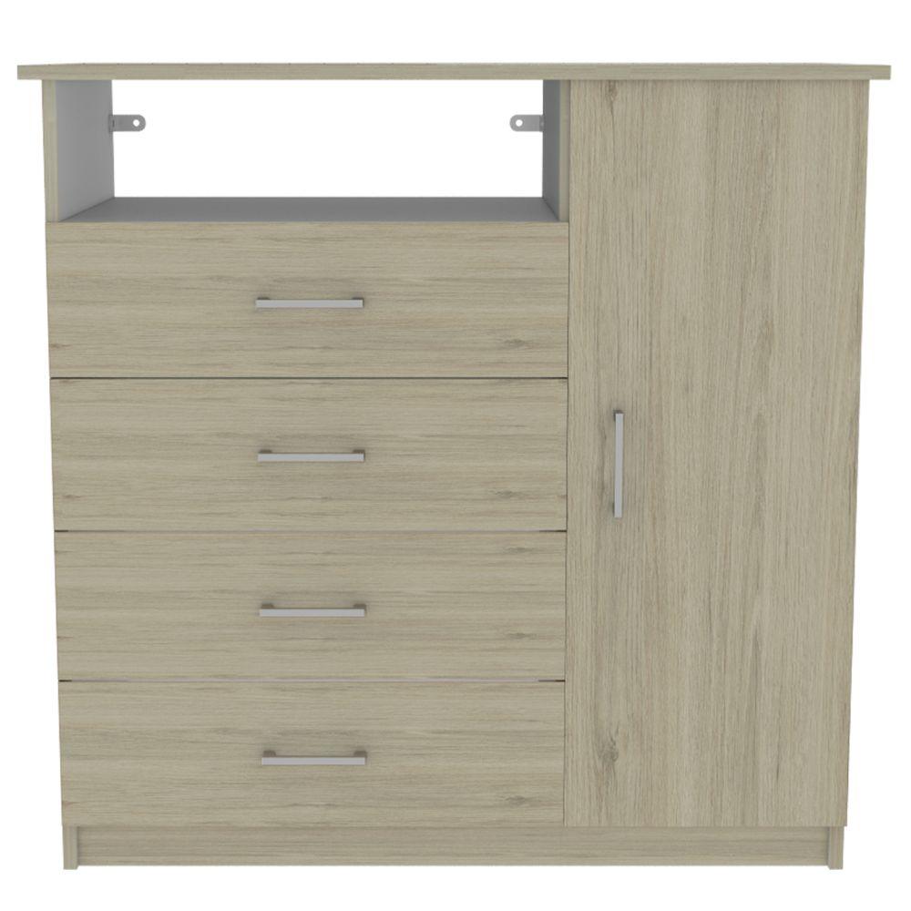 Organizador Barlovento color Beige y Blanco para Habitación.