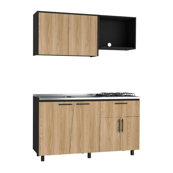 Cocina Integral Emilia, Wengue y Fresno Europeo, Incluye Meson Izquierdo