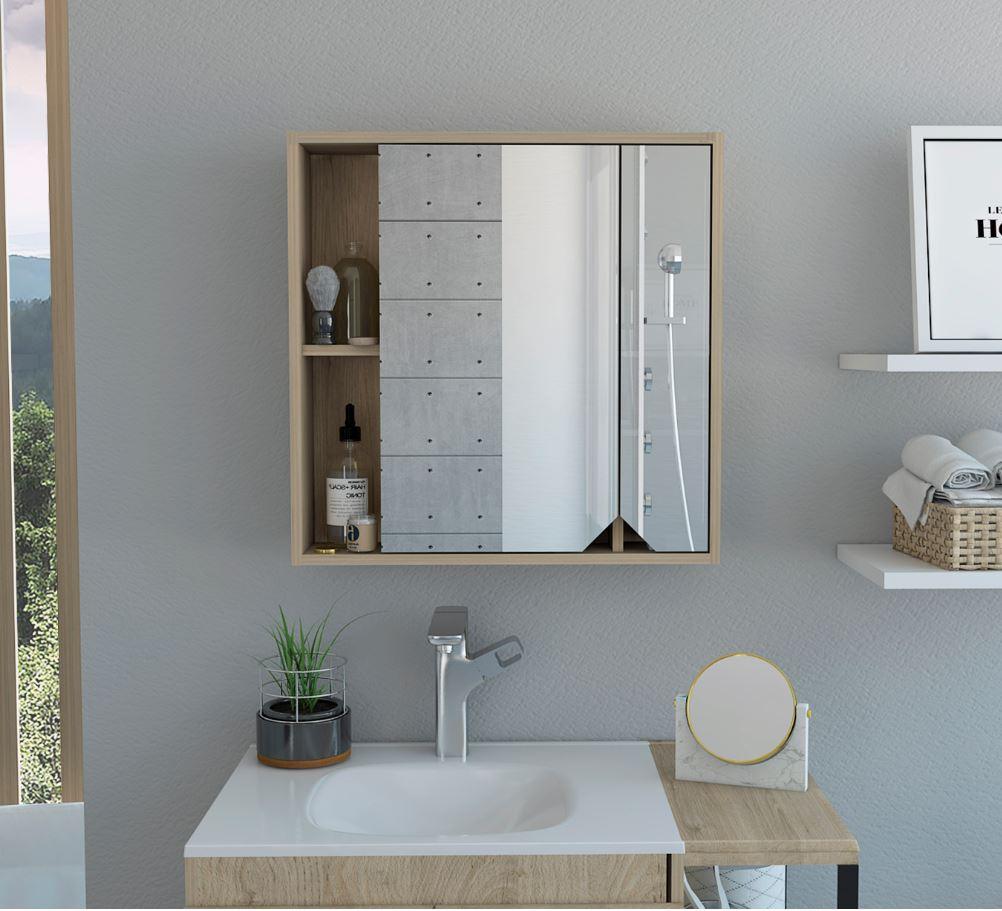 Gabinete de Baño Nyasa color Beige.