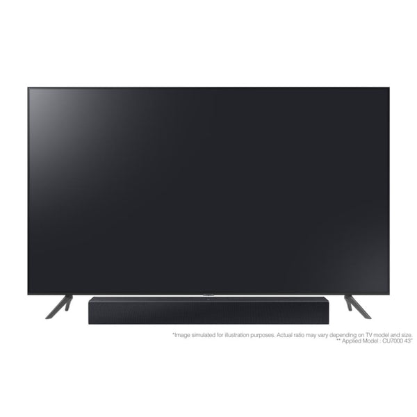 Combo Samsung Televisor  + Barra de sonido C400, Negro