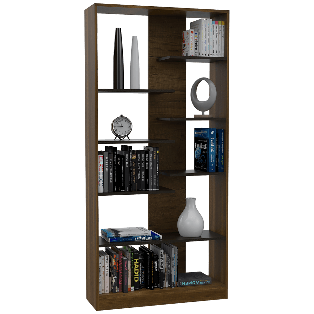 Combo Para Sala Helena, Incluye Vitrina Biblioteca Y Mesa De Centro.