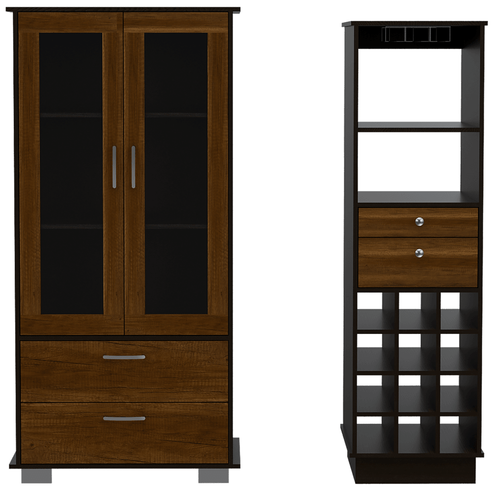 Combo Para Sala Agape, Incluye Vitrina Y Bar.