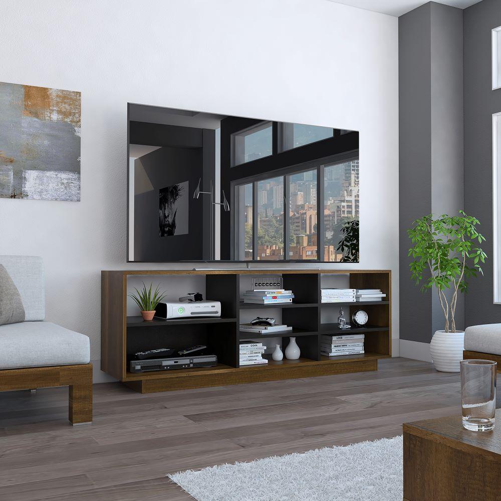 Combo Para Sala Zaire, Incluye Mesa Para Tv Y Bar.