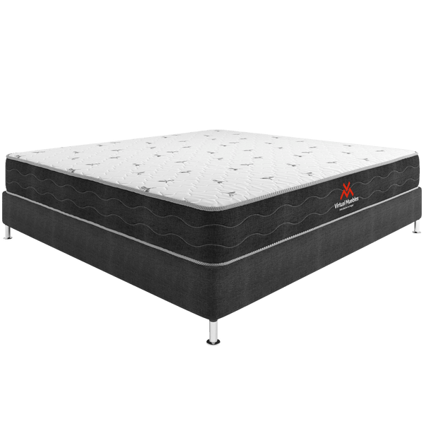 Combo para Habitación Wally, incluye Base Cama Presidencial y Colchón.