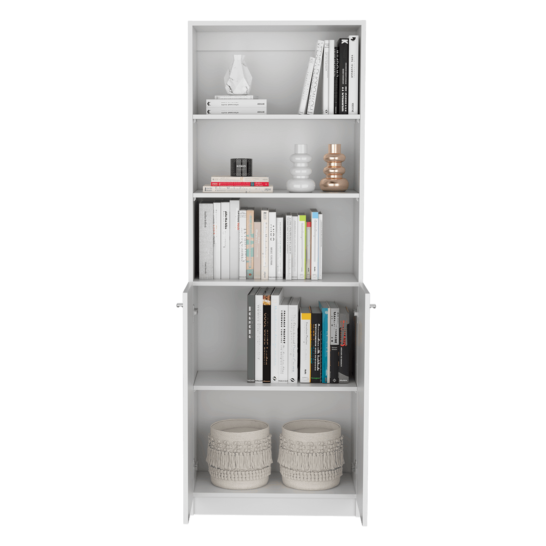 Combo de Bibliotecas Home Eco, Blanco, Incluye Tres Bibliotecas. - VIRTUAL MUEBLES