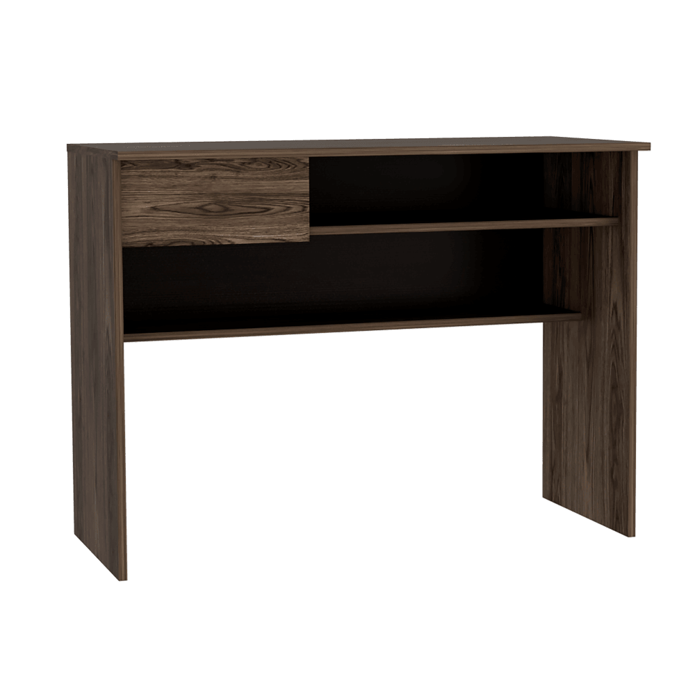 Escritorio Tay color Chocolate para Oficina.