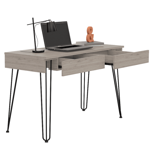 Escritorio Rumat color Humo para Oficina.