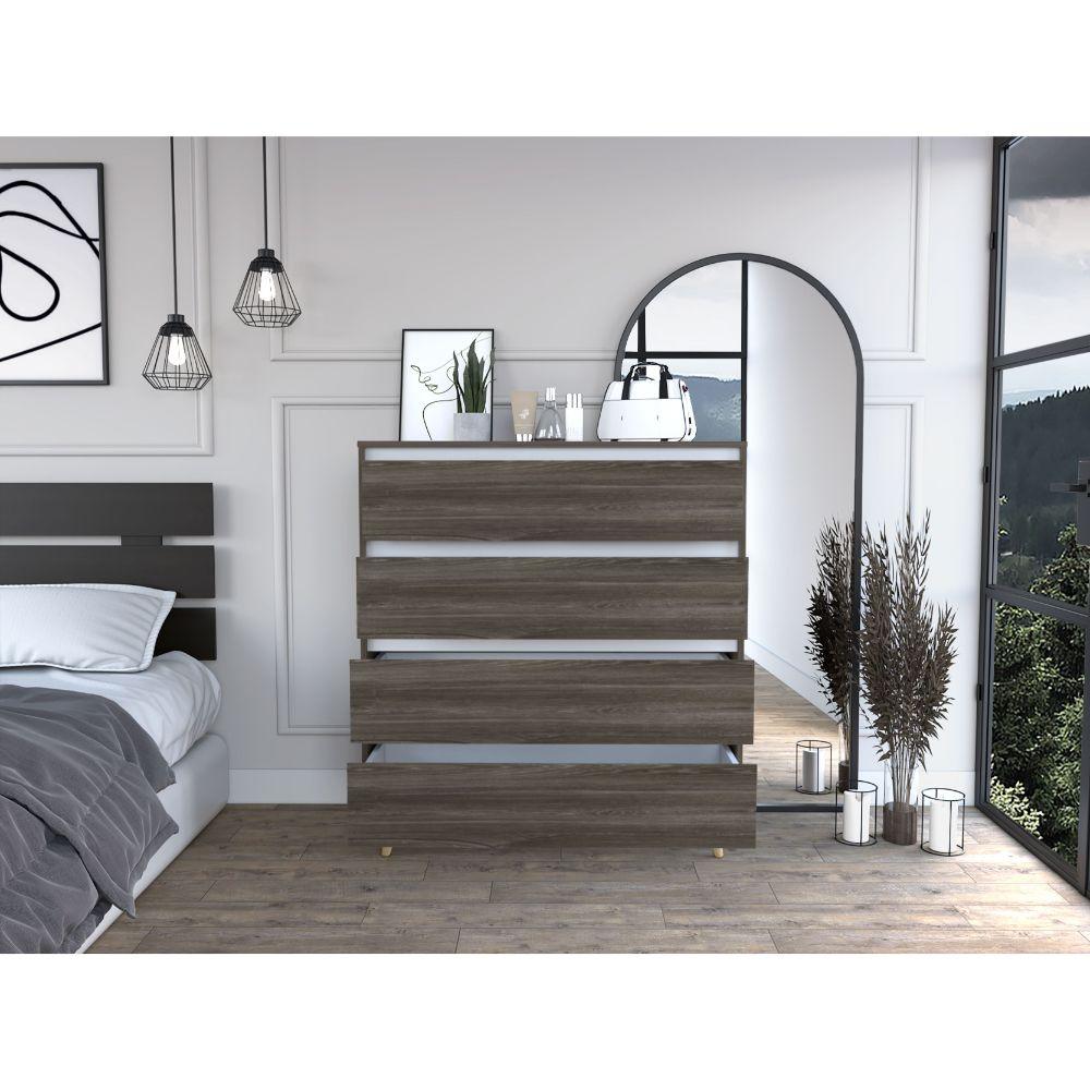 Organizador España color Avellana y Blanco para Habitación.