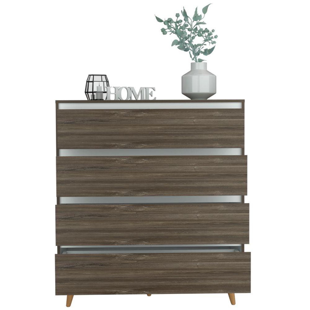 Organizador España color Avellana y Blanco para Habitación.