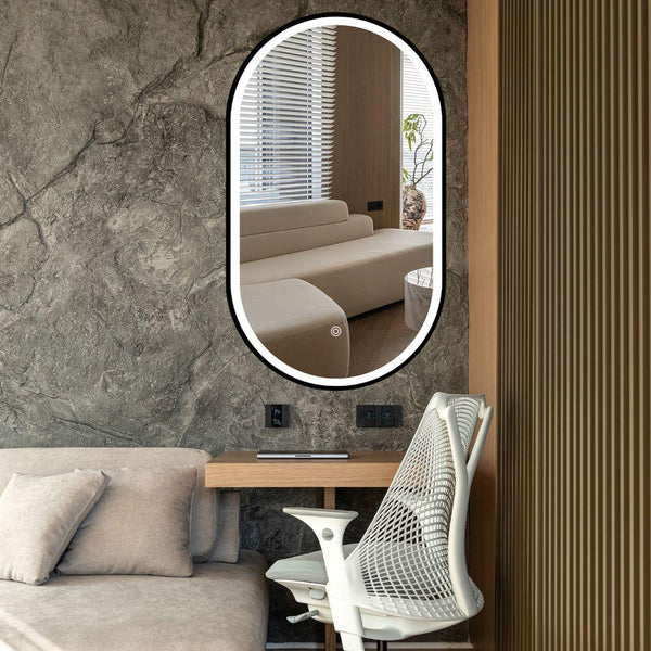 Espejo Moher, Ovalado y Diseño Moderno