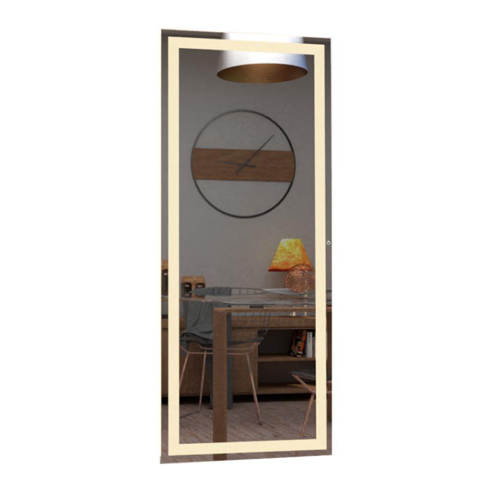 Espejo Tavira led+touch, En forma Rectangular - VIRTUAL MUEBLES