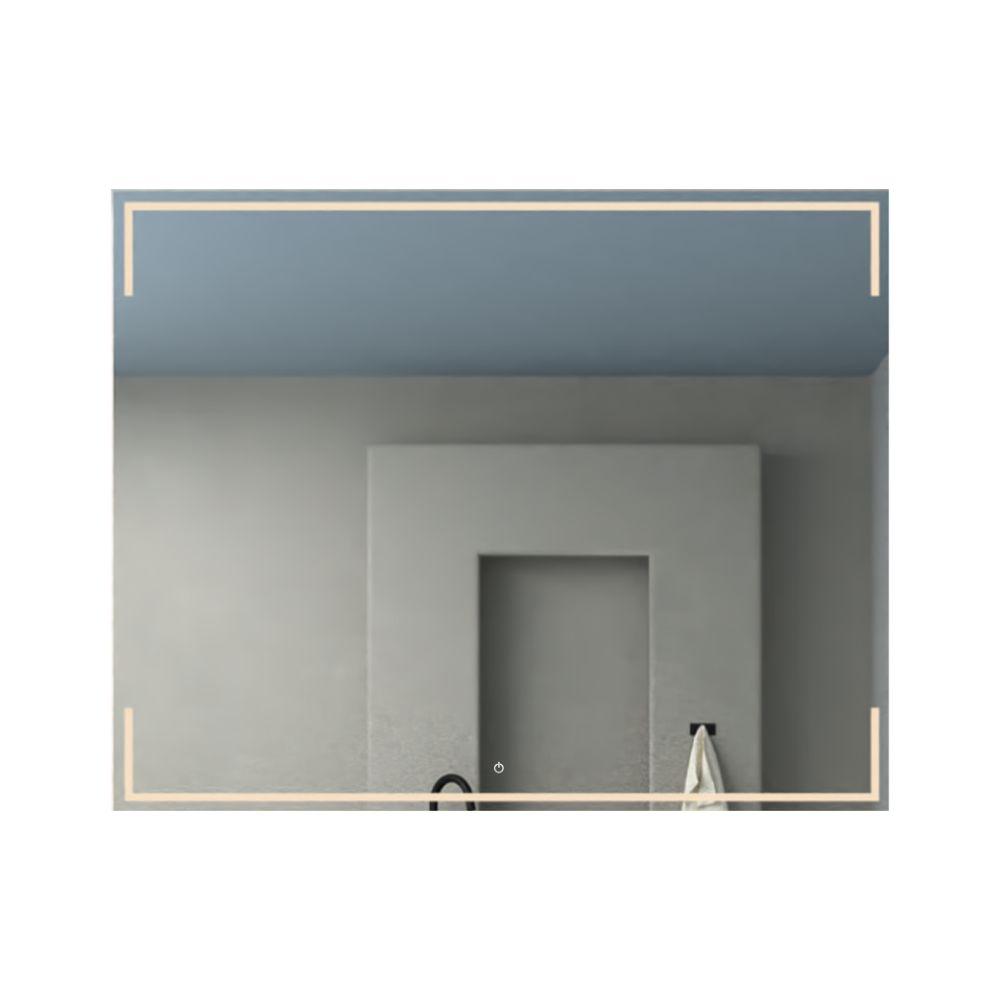 Espejo Terranova led+touch, En forma Rectangular - VIRTUAL MUEBLES
