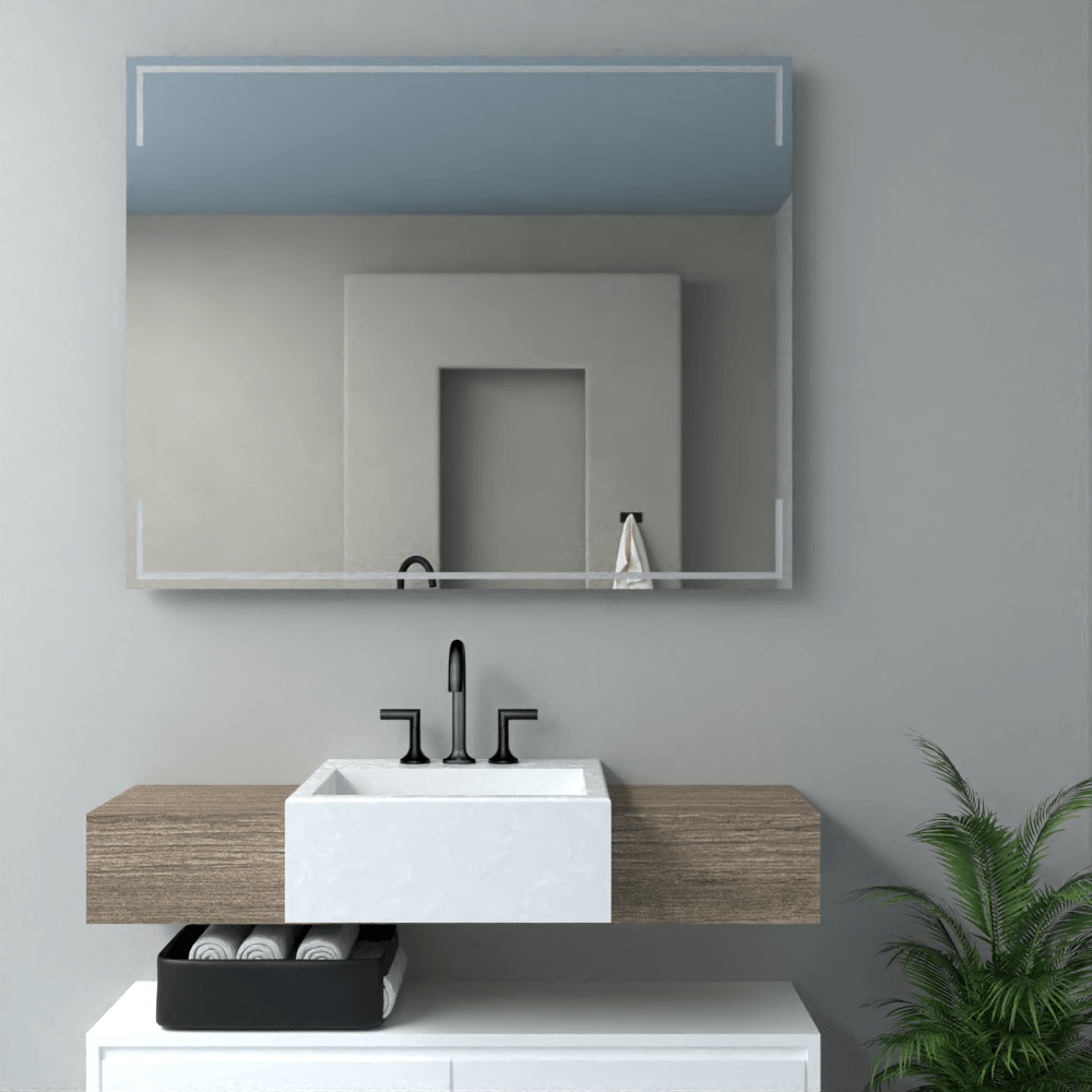 Espejo Terranova, En forma Rectangular - VIRTUAL MUEBLES