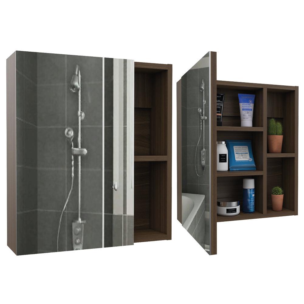 Gabinete de Baño Labell color Moreno.