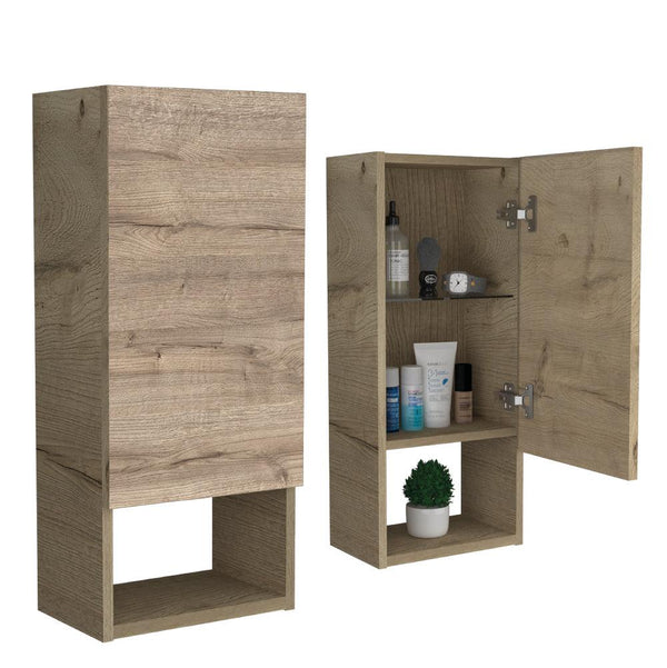 Gabinete de baño Plus color Café Claro COR x2.