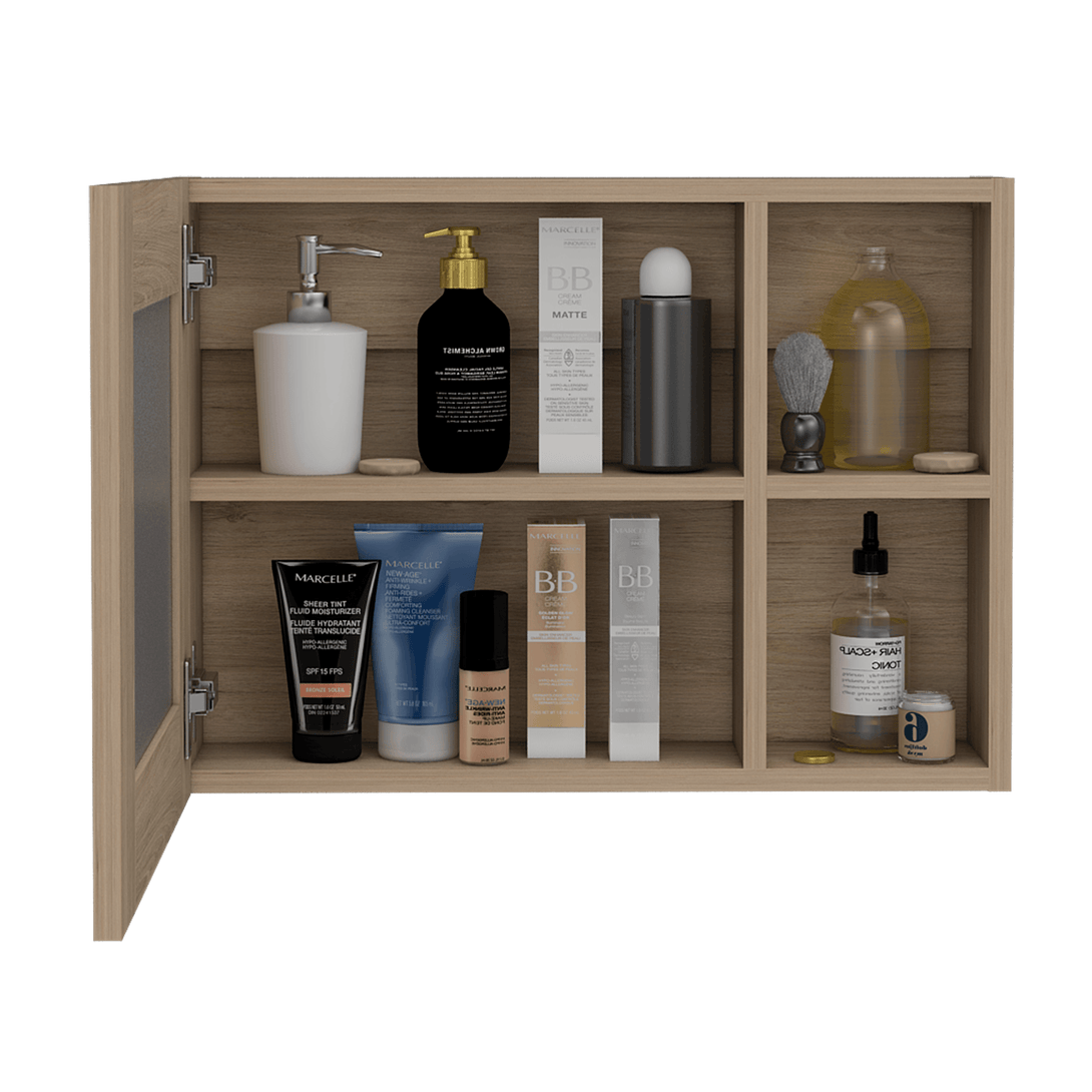 Gabinete de Baño Nilo color Café claro.