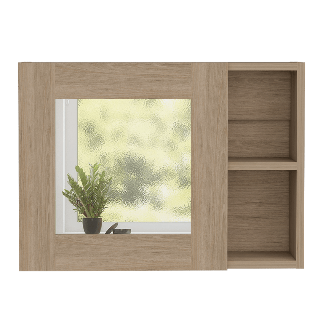 Gabinete de Baño Nilo color Café claro.