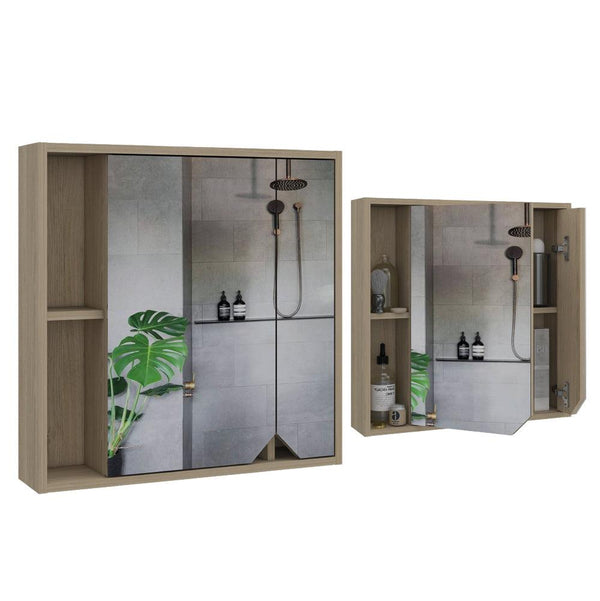 Gabinete de Baño Nyasa color Beige.